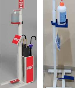 SGAC018 FOOT OPERATED SANITIZER DISPENSER