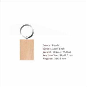 SGKC003 WOODEN KEYCHAIN