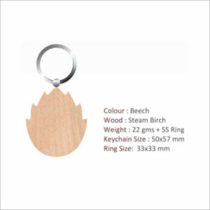 SGKC005 WOODEN KEYCHAIN