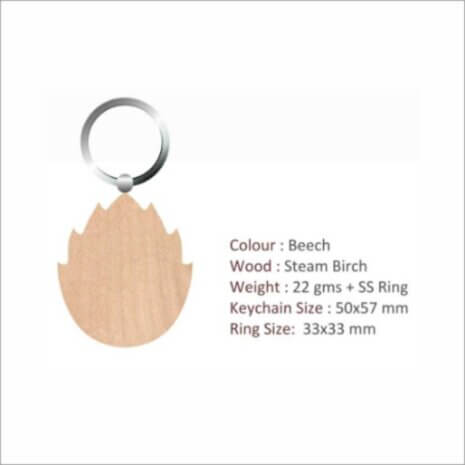 SGKC005 WOODEN KEYCHAIN