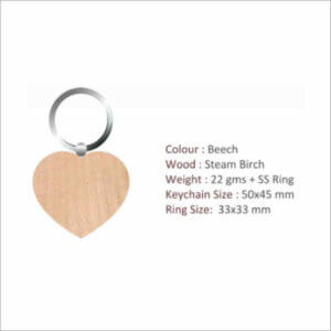 SGKC006 WOODEN KEYCHAIN