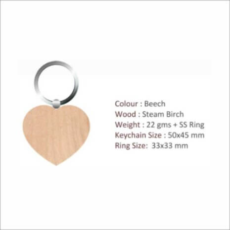 SGKC006 WOODEN KEYCHAIN