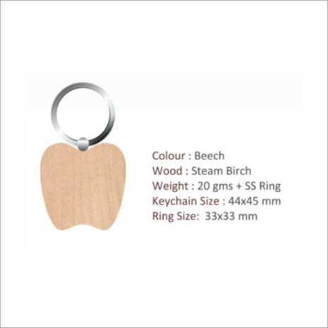 SGKC007 WOODEN KEYCHAIN