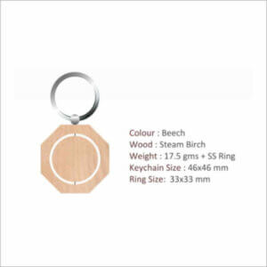 SGKC009 WOODEN KEYCHAIN