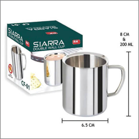 SGSM004 STEEL MUGS